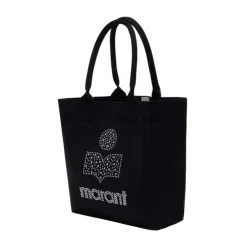 Indkøbstasker<Isabel Marant Small Yenky Shopper Taske Sort