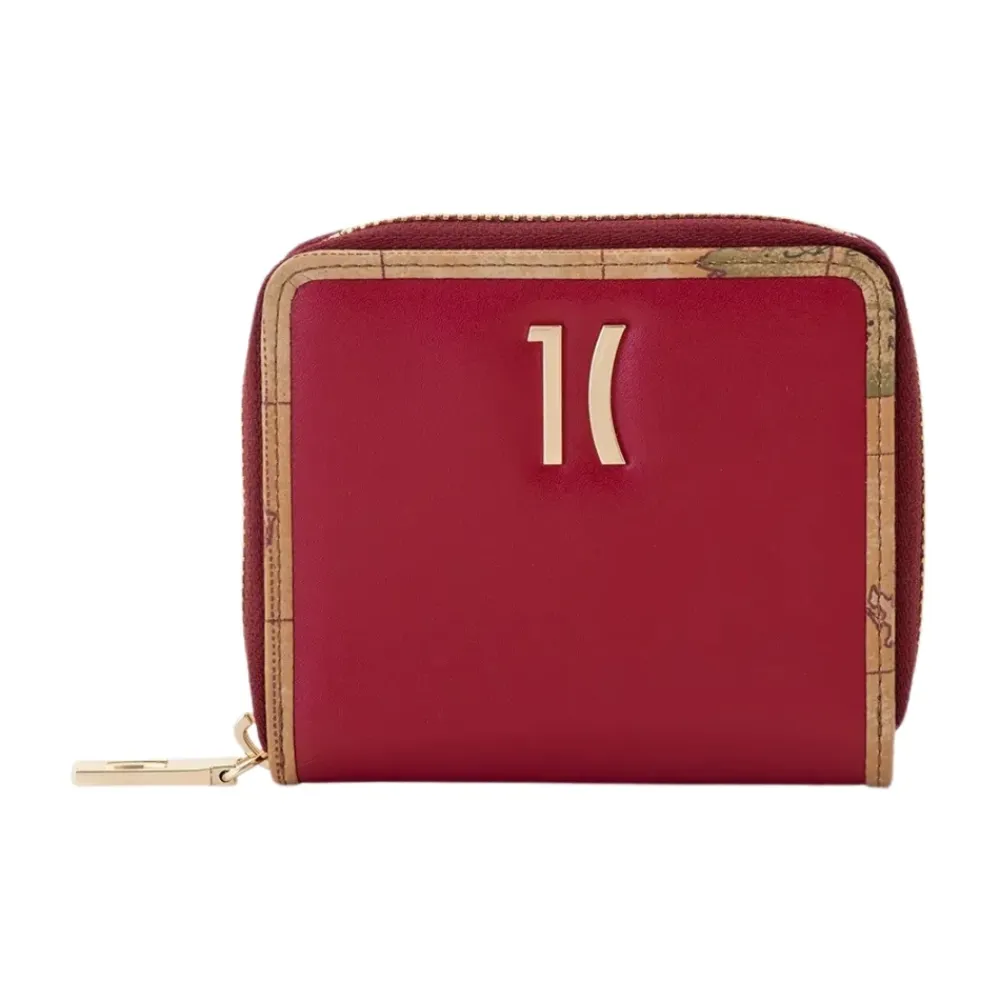 Punge & Kortholder^Alviero Martini 1a Classe Small Ziparound Wallet Rød