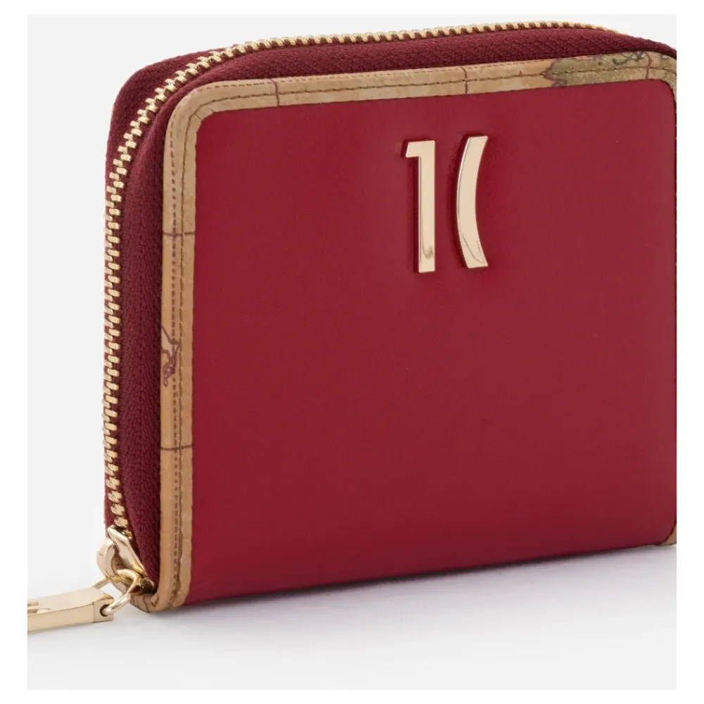 Punge & Kortholder^Alviero Martini 1a Classe Small Ziparound Wallet Rød