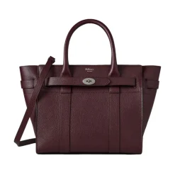 Indkøbstasker<Mulberry Small Zipped Bayswater Brun