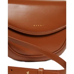 Tasker<Marni Smile Bag Brun