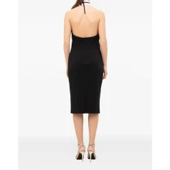 Kjoler^Babylon Smocked Midi Dress Sort