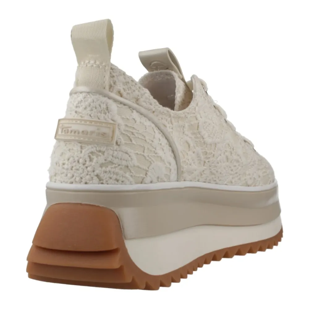 Sneakers^Tamaris Sneaker Beige