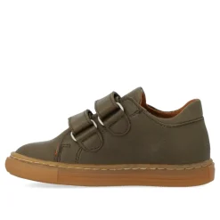 Sneakers^Angulus Sneaker med broderi og velcro Grøn