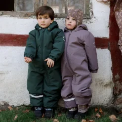 Overtøj<Mikk-Line Snow Suit Solid Grøn