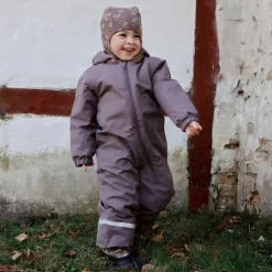 Overtøj^Mikk-Line Snow Suit Solid Grå