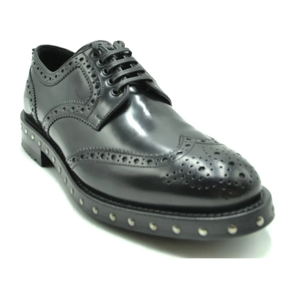 Snøresko<Dolce & Gabbana Snøresko Sort