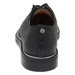 Snøresko^Jimmy Choo Snøresko i fladt læder Sort