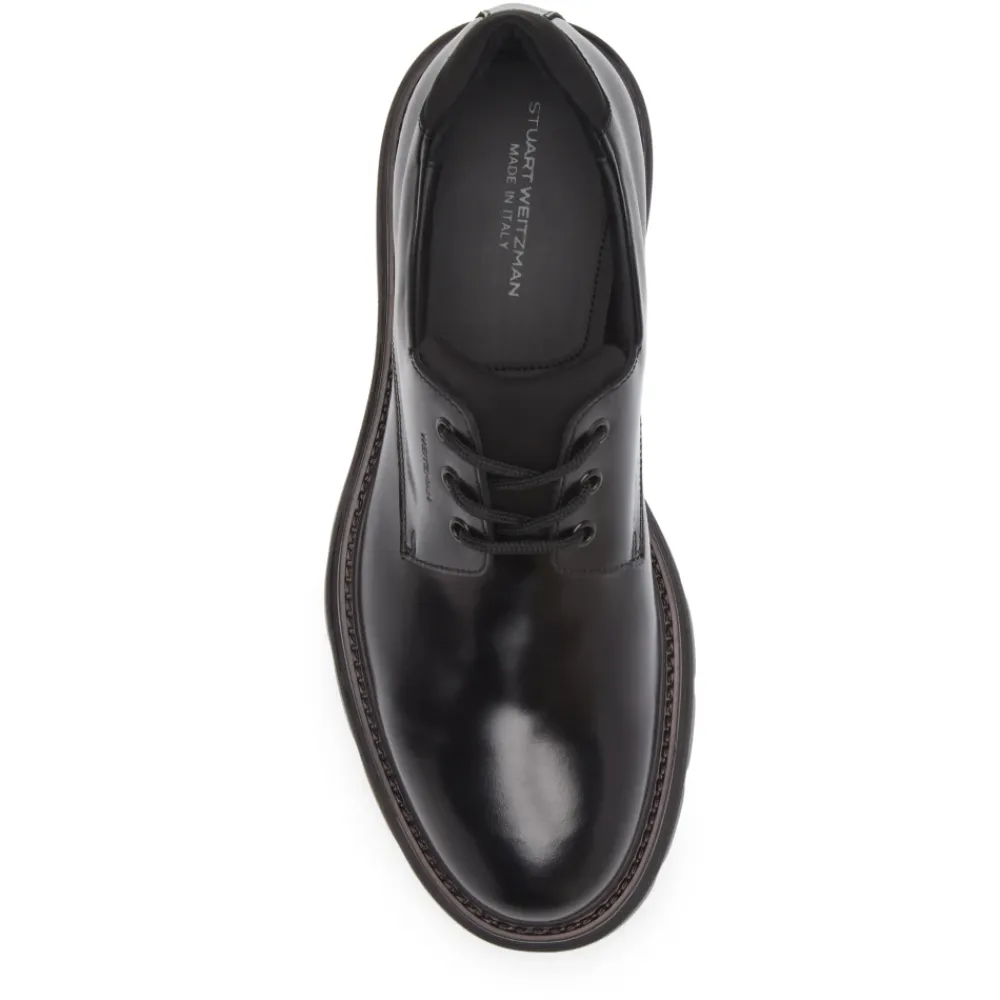 Business Sko^Stuart Weitzman Snøresko i kalveskind Sort
