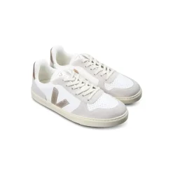 Sneakers<Veja Snøresko med perforeringer Hvid
