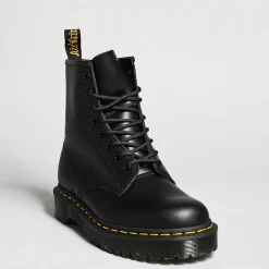 Støvler^Dr. Martens Snørestøvler med forhøjet sål Sort