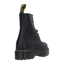 Støvler^Dr. Martens Snørestøvler med forhøjet sål Sort