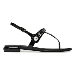 Sandaler<Miu Miu Soft Cage Sandal Sort