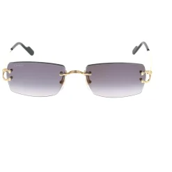 Solbriller<Cartier Solbriller Gul