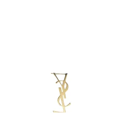 Smykker<Saint Laurent Solid Cassandre Single Ørering Gul