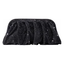 Clutch^Benedetta Bruzziches Aluminium Mesh Skuldertaske Sort