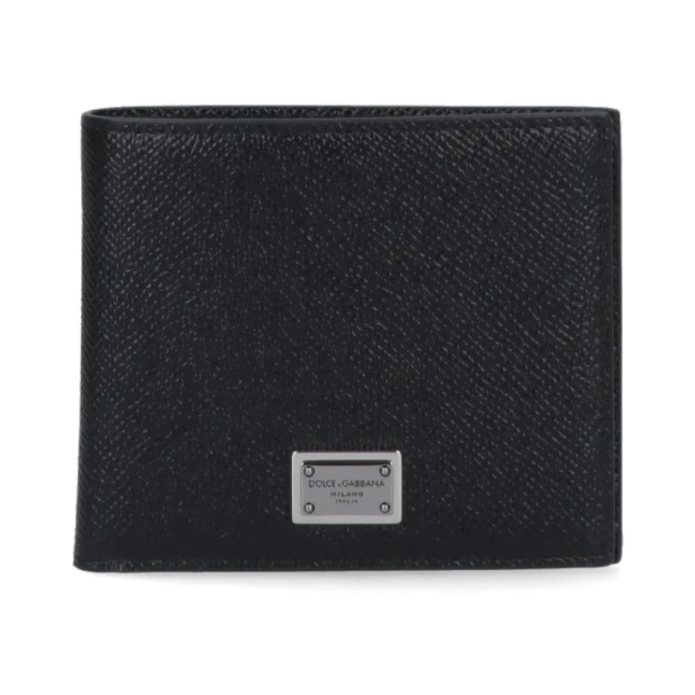 Punge & Kortholder^Dolce & Gabbana Bi-Fold Punge Sort