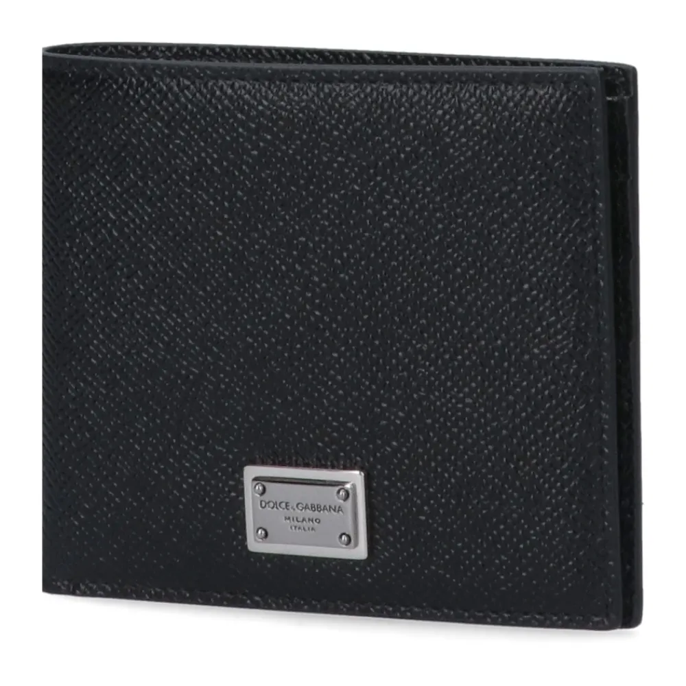Punge & Kortholder^Dolce & Gabbana Bi-Fold Punge Sort