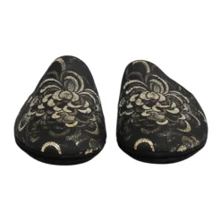 Hjemmesko<Dolce & Gabbana Blomstret Jacquard Slides Sko Sort
