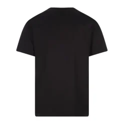 T-Shirts^Stone Island Bomuld Herremode Sort