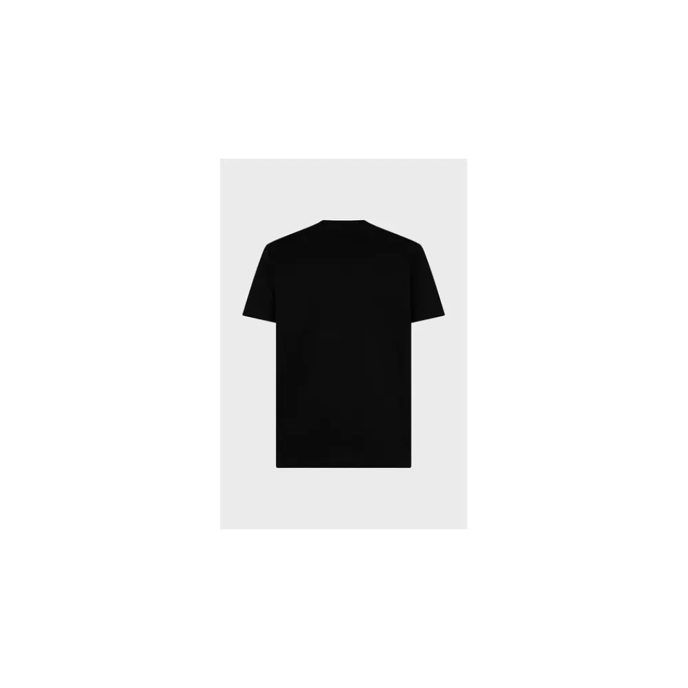 T-Shirts<Dsquared2 Bomuld T-shirt Sort