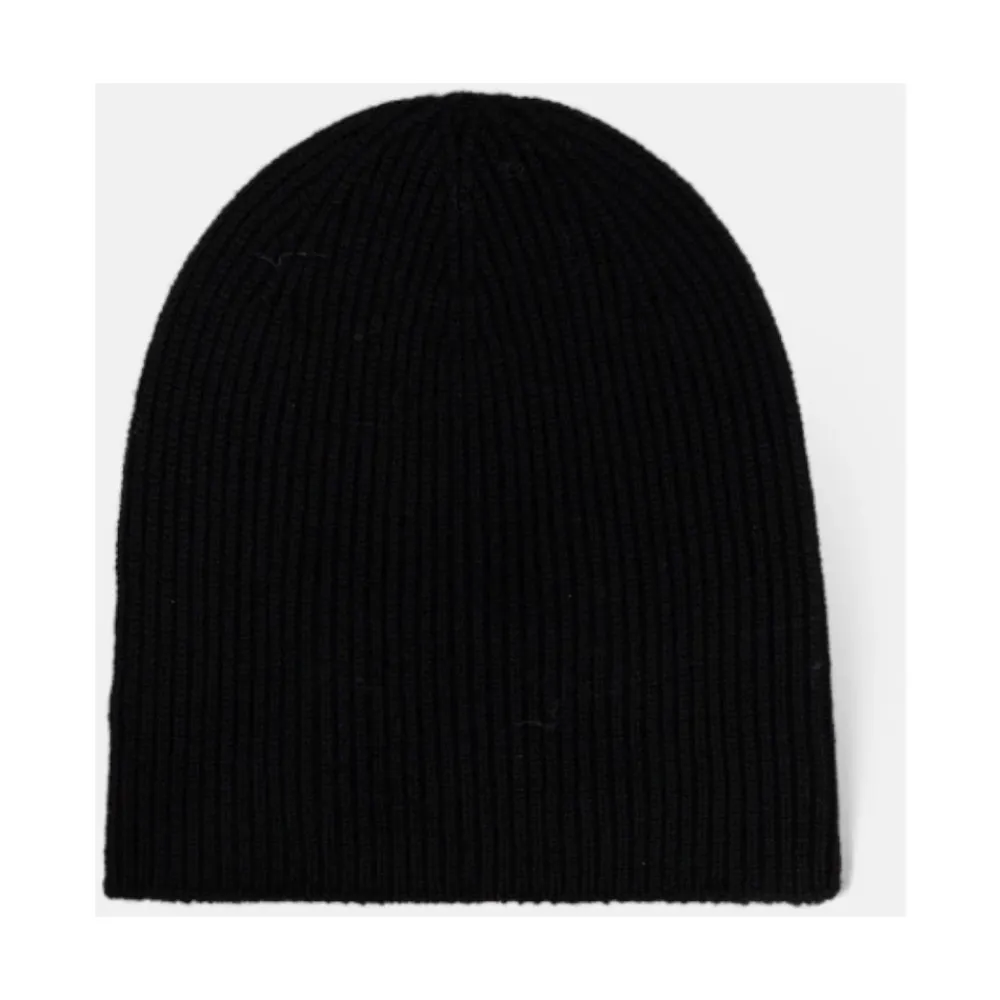 Huer, Kasketter & Hatte^Dsquared2 Bomulds Beanie - Tag Patch Sort
