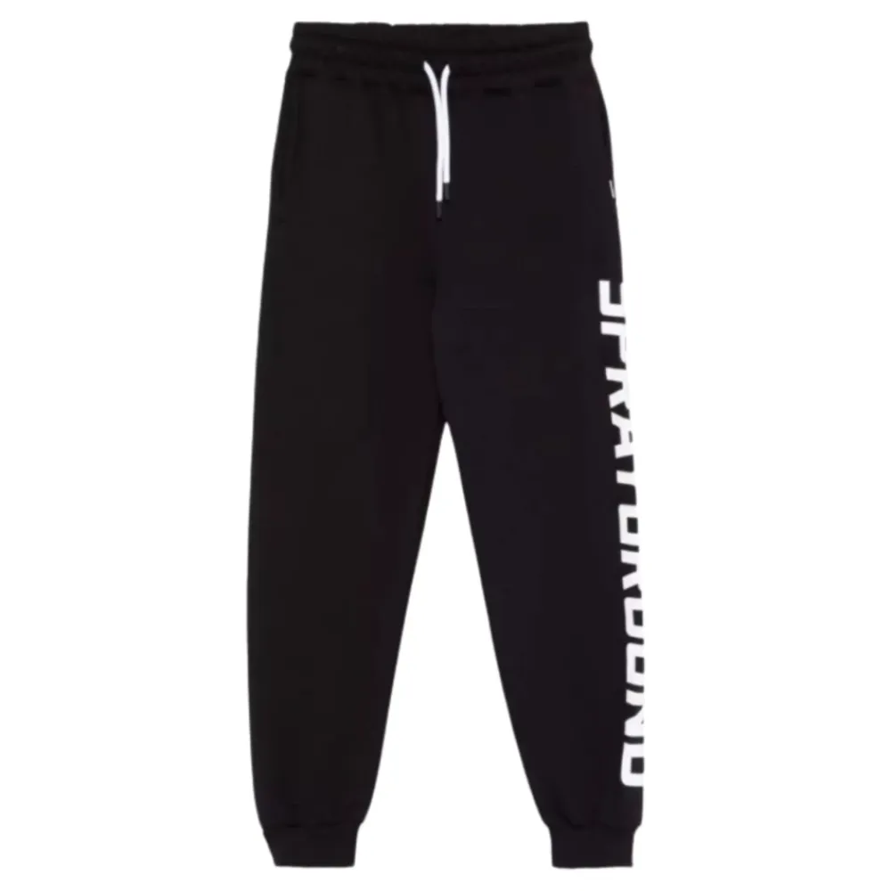 Underdele<SPRAYGROUND bomulds joggingbukser med haj-logo Sort