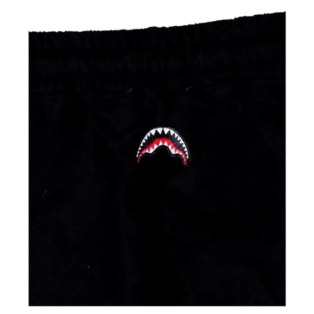 Underdele<SPRAYGROUND bomulds joggingbukser med haj-logo Sort