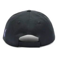 Huer & Kasketter^Palm Angels Bomulds Logo Cap med Flad Skygge Sort