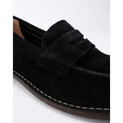 Loafers^ASTORFLEX Buffalo Læder Loafer Sort