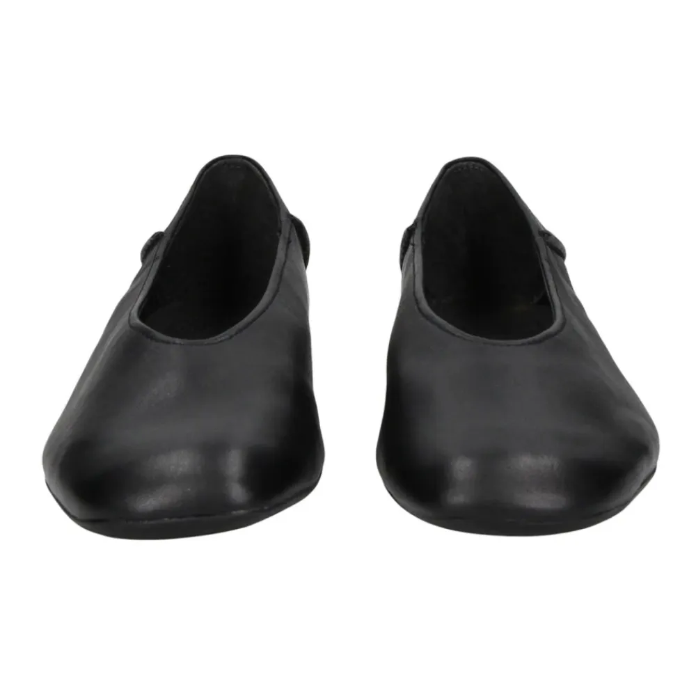 Ballerina Sko<Camper Casual Læder Ballet Flats Sort