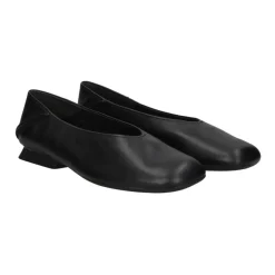 Ballerina Sko<Camper Casual Læder Ballet Flats Sort