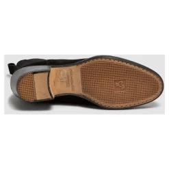 Chelsea Boots<Elia Maurizi Chelsea Ankelstøvle Håndlavet Ruskind Sort