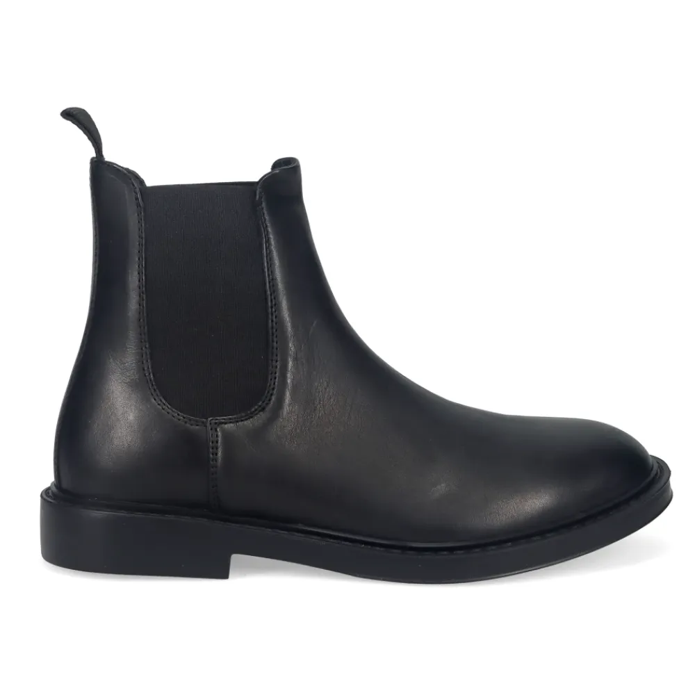 Chelsea Boots^Antica Cuoieria Chelsea Støvler Klassisk Stil Sort