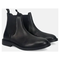 Chelsea Boots^Antica Cuoieria Chelsea Støvler Klassisk Stil Sort