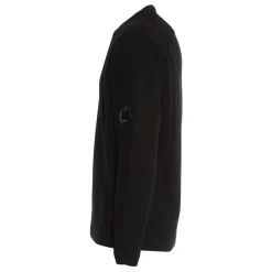 Trøjer|Sweatshirts^C.P. Company Crew Neck Strik AW24 Sort
