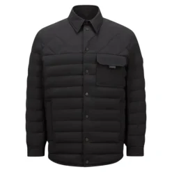 Jakker^Moncler dunskjortejakke med stræk Sort