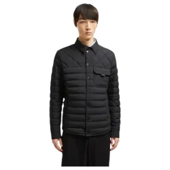 Jakker^Moncler dunskjortejakke med stræk Sort