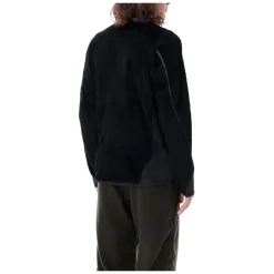 Fleece^And Wander Fleecejakke Overbeklædning AW24 Sort