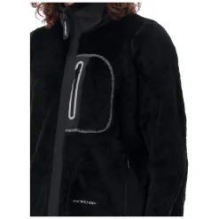 Fleece^And Wander Fleecejakke Overbeklædning AW24 Sort
