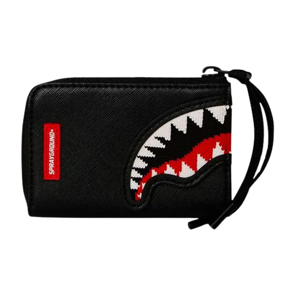 Punge & Kortholder<SPRAYGROUND Fly Knit Mouth Wallet Sort
