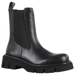 Chelsea Boots^Paloma Barceló Hammeret Læder Ankelstøvle Sort