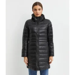 Frakker<Canada Goose hætteklædt Cypress dunfrakke Sort