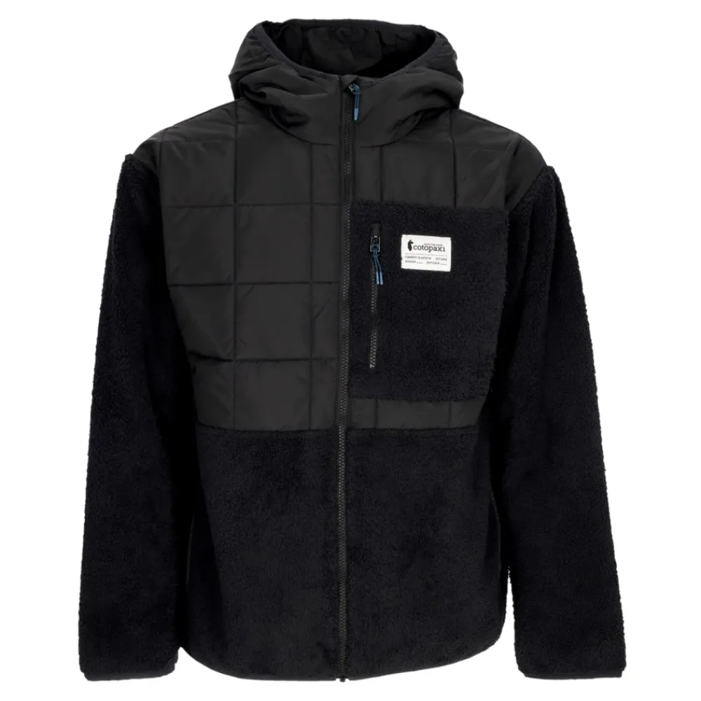 Fleece<Cotopaxi Hybrid Hættetrøje med Sherpa Isolering Sort
