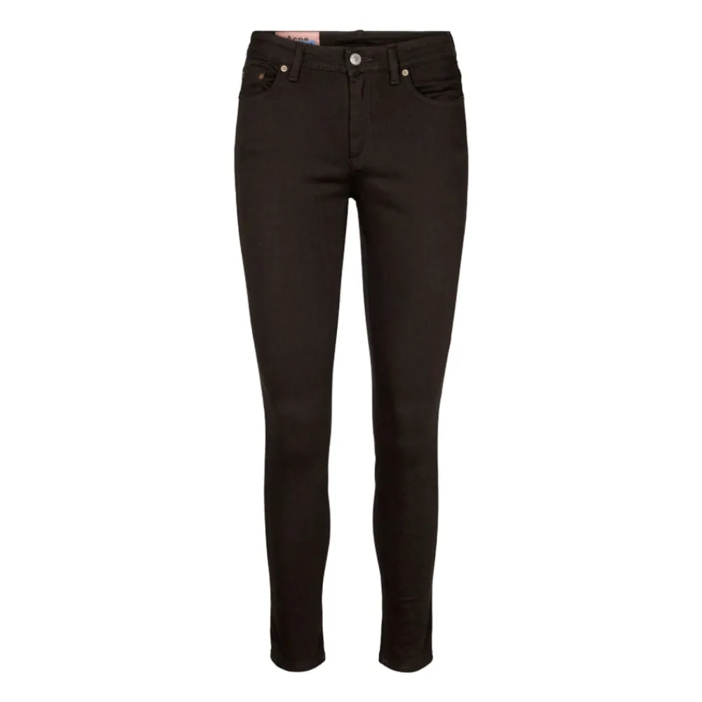 Jeans^Acne Studios Jeans Klassisk Design Kvinder Sort