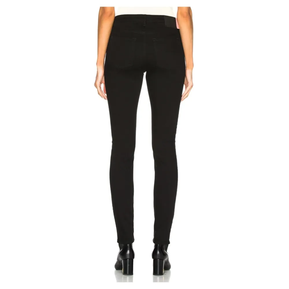 Jeans^Acne Studios Jeans Klassisk Design Kvinder Sort