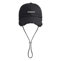 Huer, Kasketter & Hatte<Jacquemus Justerbar Strop Buet Top Hat Sort