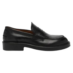 Loafers<Elia Maurizi Kalveskind Loafer Sort