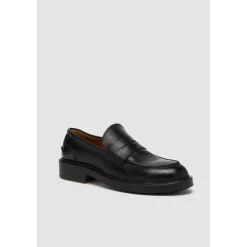 Loafers<Elia Maurizi Kalveskind Loafer Sort
