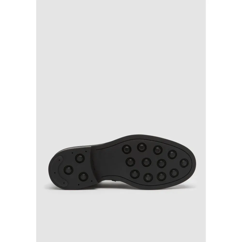Loafers<Elia Maurizi Kalveskind Loafer Sort